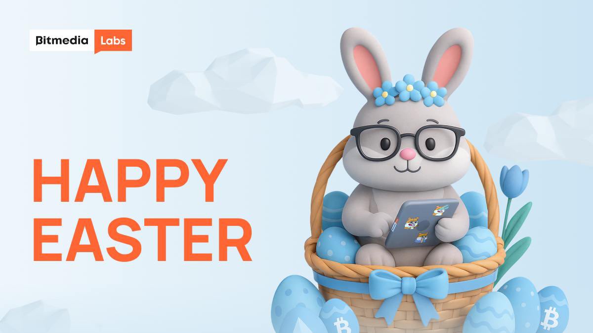 BitmediaLabs's tweet photo. 🐣 Happy Easter from the Bitmedia Labs team! https://t.co/EnKFwhtkgs