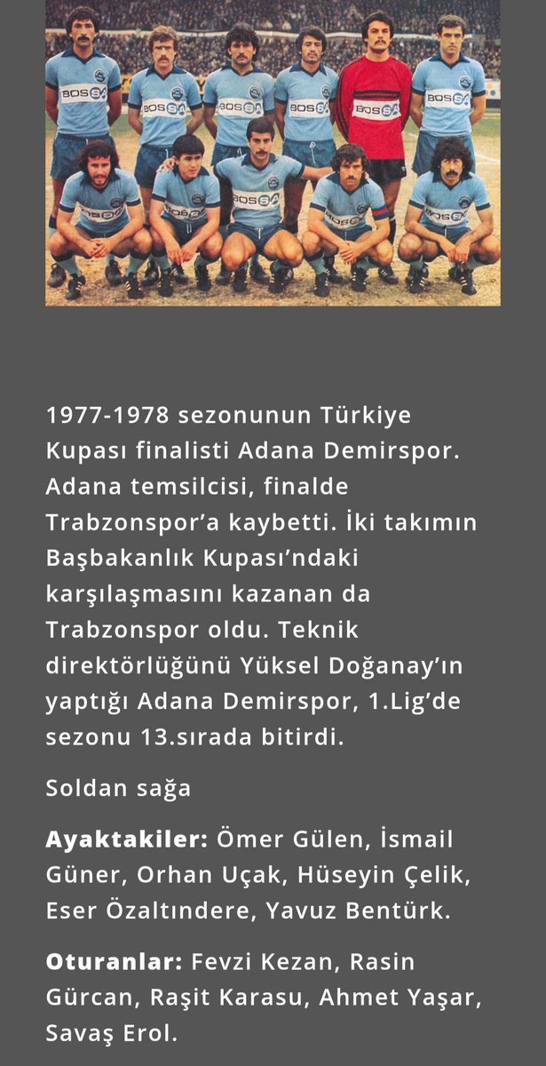 Erdem Gülbasar (@egulbasar) on Twitter photo Adana futbolu için veda vakti.
Adana Demirspor'un ardından Adanaspor'un da bir alt lige düşmesi kesinleşti.
#AdanaDemirspor
#adanaspor
Görseller️ <a href="/AyaktakilerO/">AyaktakilerOturanlar</a> Adana futbolu için veda vakti.
Adana Demirspor'un ardından Adanaspor'un da bir alt lige düşmesi kesinleşti.
#AdanaDemirspor
#adanaspor
Görseller️ <a href="/AyaktakilerO/">AyaktakilerOturanlar</a>