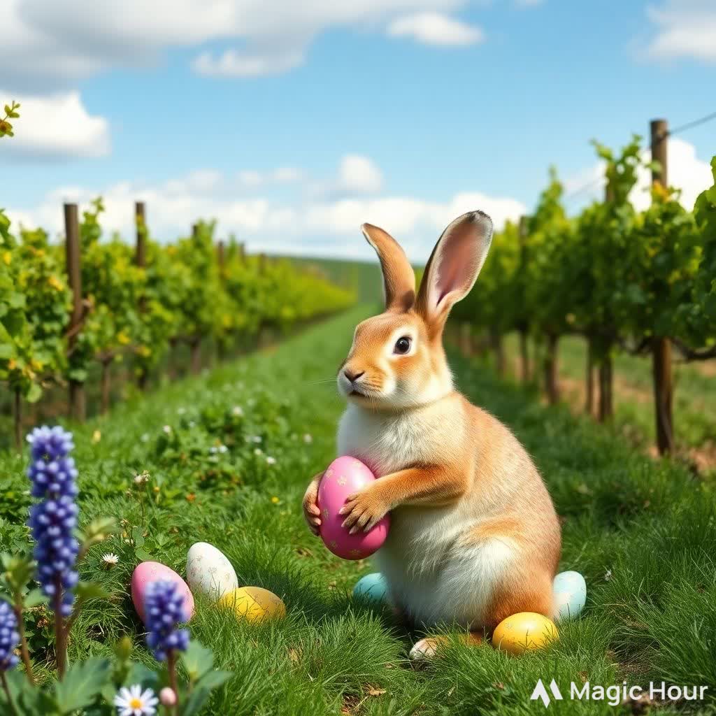 Happy Easter from Wildwood Vineyard. #Easter #eostre #Vineyard
