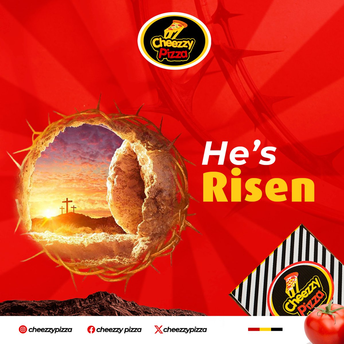 Cheezzy Pizza tweet media