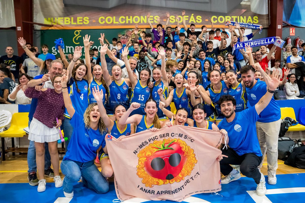 AEMinguella's tweet image. CADET A FEMENÍ 💙 CAMPIONES DEL 21è TORNEIG BÀSQUET BASE ALAIOR

📸 gentilesa de @cbjovent