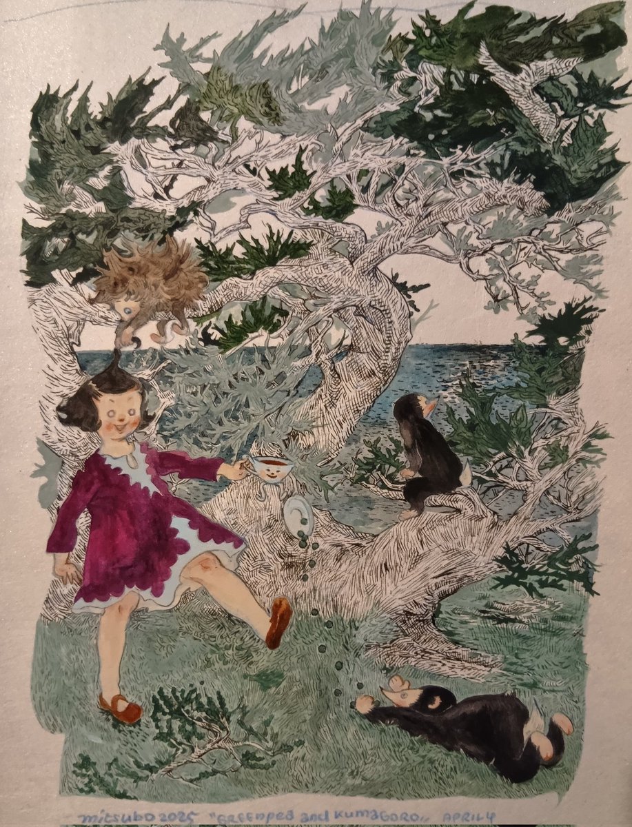 「あお豆と熊」三星玲子個展
4月29日より5月11日までリベストギャラリー優にて個展「あお豆と熊」
開催いたします。吉祥寺散歩にお出かけの際はお立ち寄りください。大体在廊予定です。
＃mitsubo
＃リベストギャラリー優
＃吉祥寺