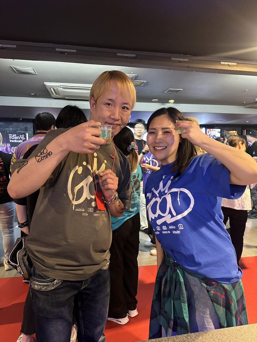 UUDe7mnDfyGvFbv's tweet image. #OSAKAmonthly
#プールセプト
#jellyshot
マンスリーで今年初のjellyshot
千夏ちゃんと乾杯🍻