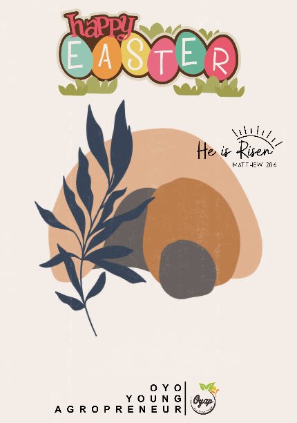 OyapTribe's tweet photo. Happiest Easter to us all 

This season shall be full of multiplication and bountiful harvest 

🌱💚 https://t.co/KqQjbk6uNP