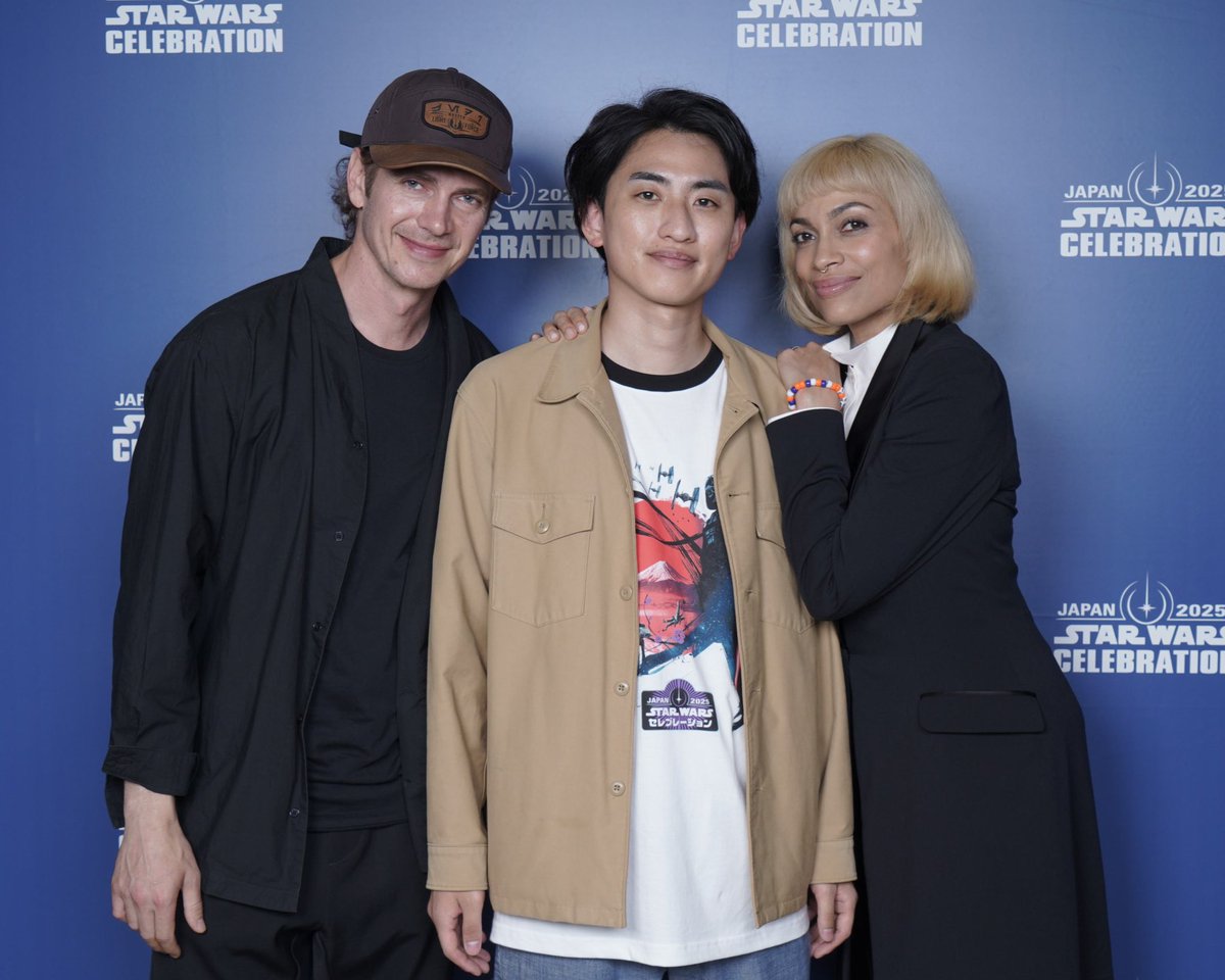 ヘイデン・クリステンセンさん、ロザリオ・ドーソンさんともお写真撮らせていただいた！

さすがにアナキンはぼくらの礎すぎる。
スターどころじゃない。

アソーカだけでなく、『シン・シティ』や『デス・プルーフ』の記憶もドバッと蘇った。

#スターウォーズセレブレーション