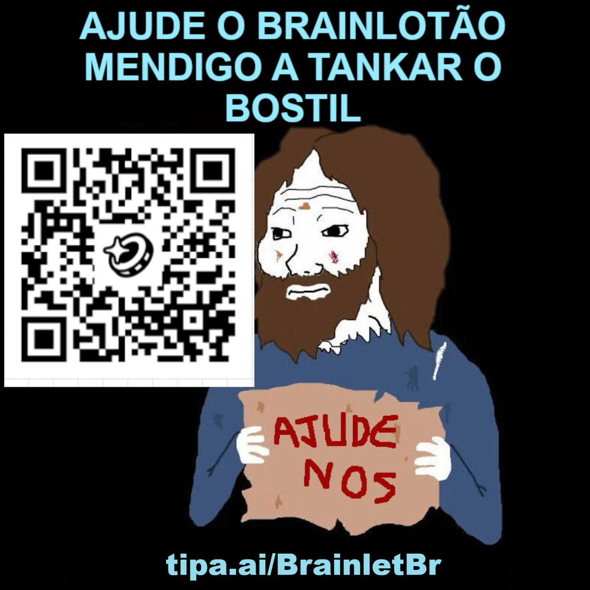 brainletbr's tweet image. Quem curtir a página e estiver afim de dar uma moral pro adm mendigo, pode mandar um pix no tipa ou livepix. Respondo comentários deixados no tipa nos nesse post aqui.
Tipa: tipa.ai/BrainletBr
livepix: livepix.gg/brainletbr
No livepix, deixando exatos 20 reais surge…