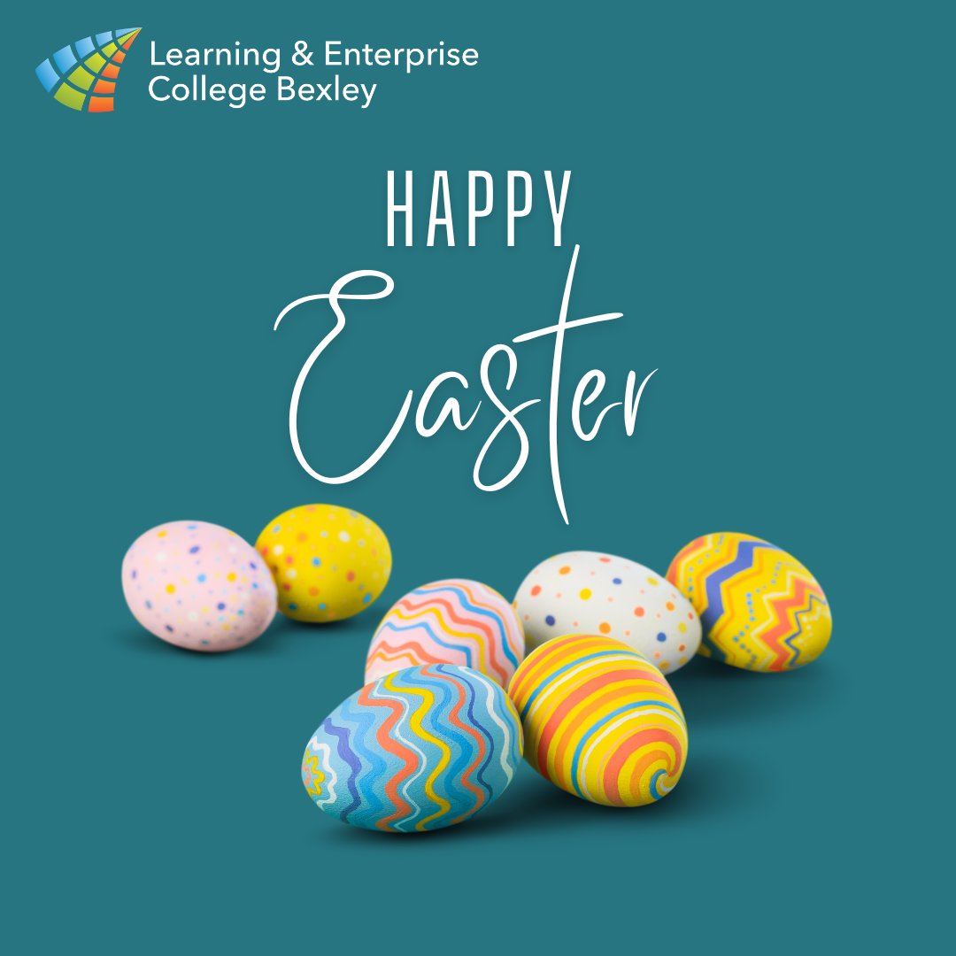 Wishing everyone a Happy Easter from us all at the Learning and Enterprise College Bexley 🐰🐣

#Bexley #LECB #LECBexley #HappyEaster