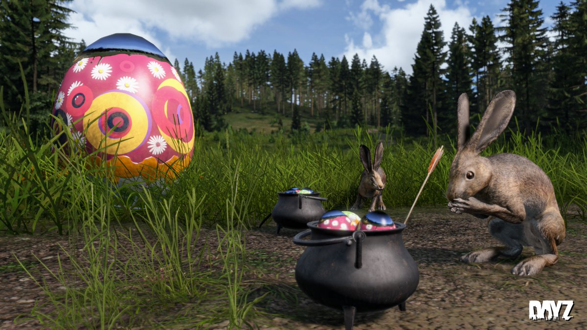 DayZ's tweet photo. #HappyEaster 🐣🐇 https://t.co/9K85MhWnlq
