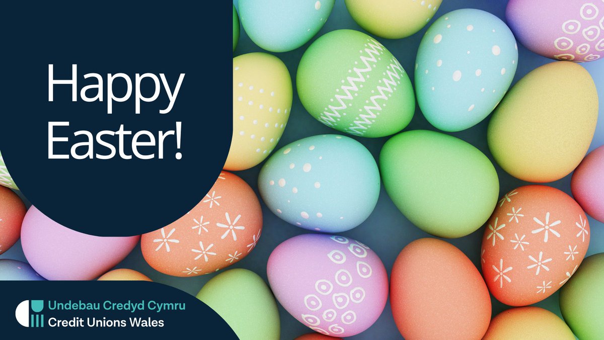 Happy Easter from all of us at Credit Unions of Wales!

This Easter, we’re grateful for our credit union members and the communities we serve across Wales. Diolch yn fawr 💐