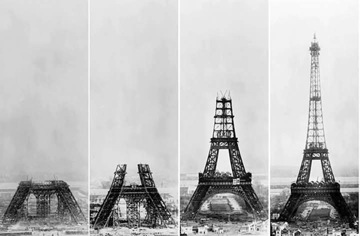 areasvellas's tweet image. #Eiffel #Tower #construction