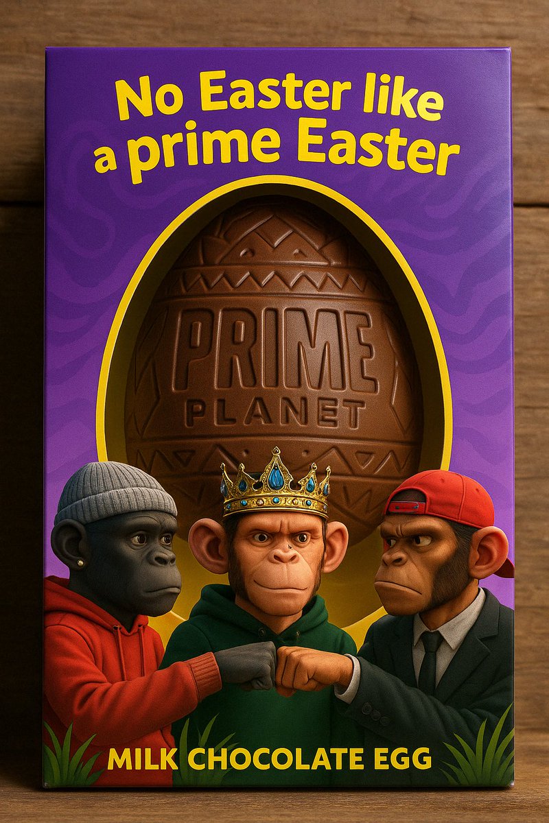 _DutchFather_'s tweet image. No Easter like a Prime Easter 🥚

@PrimePlanetNFT 

#GMGANG #PRIMEPLANET #EASTERDROP