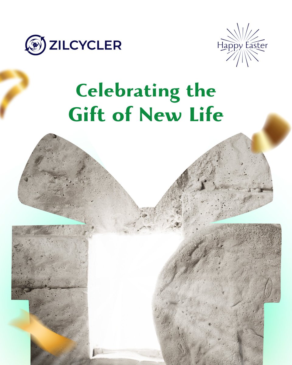 zilcycler's tweet photo. Today, we celebrate the gift of a new life. 🌄

Happy Easter from all of us at Zilcycler. 🤩

#Easter #Sunday #EasterSunday #Sustainability #DisposeProperly #Recycle #RecyclingCompany #Zilycler https://t.co/OoYJ1DCnbo