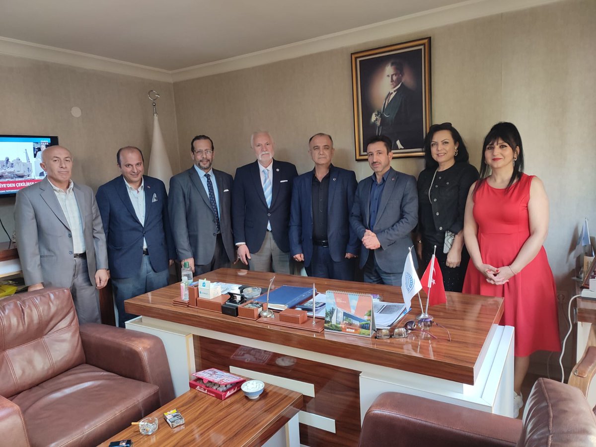 ÖZ METAL İŞ SENDİKASI BAŞKANI YALÇIN ÇETİN VE ULUSLARARASI GİRİŞİMCİLER DERNEĞİ BAŞKANI BEYLER KAYA BEY İLE ANKARA'DA ZİYARET ETTİK