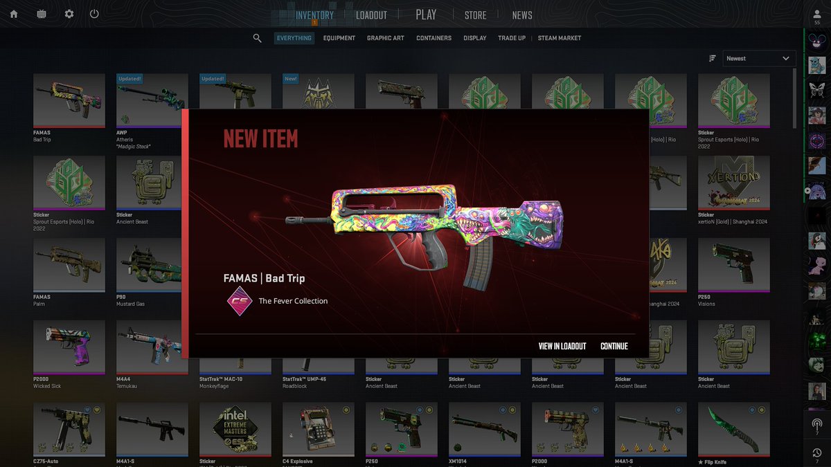 de_drul's tweet photo. 💚!GIVEAWAY!💚

celebrating 4/20 I'm giving away this FAMAS | Bad Trip .420x float! 

like✅
follow✅
retweet✅
comment✅

rolling in 10 days, good luck! celebrate responsibly!💚 https://t.co/0Hew16K8Mv