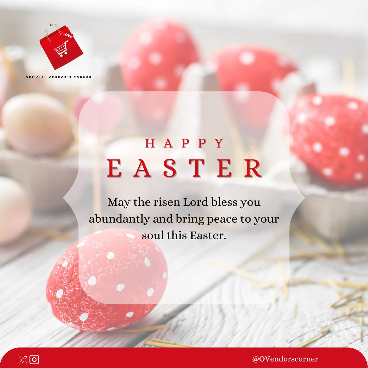 OVendorscorner's tweet photo. Easter is a reminder that hope always blooms anew. 🌸 May your soul be at peace today and always. #EasterBlessings #OVendorsCorner #TagOVC https://t.co/lg3KC05lzu