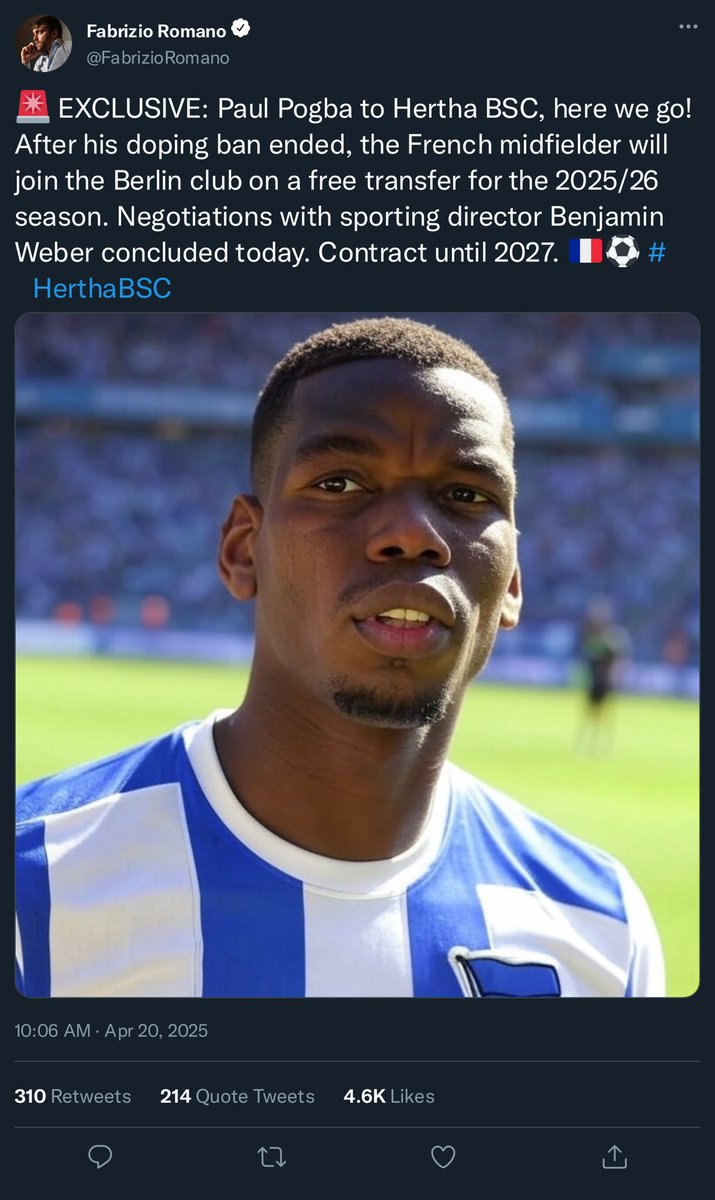 Ich sag zu Ostern gibt es die Auferstehung des Paul Pogbas &amp; der Benjamin-Weber-Transferstrategie - #satire #hahohe #pogba