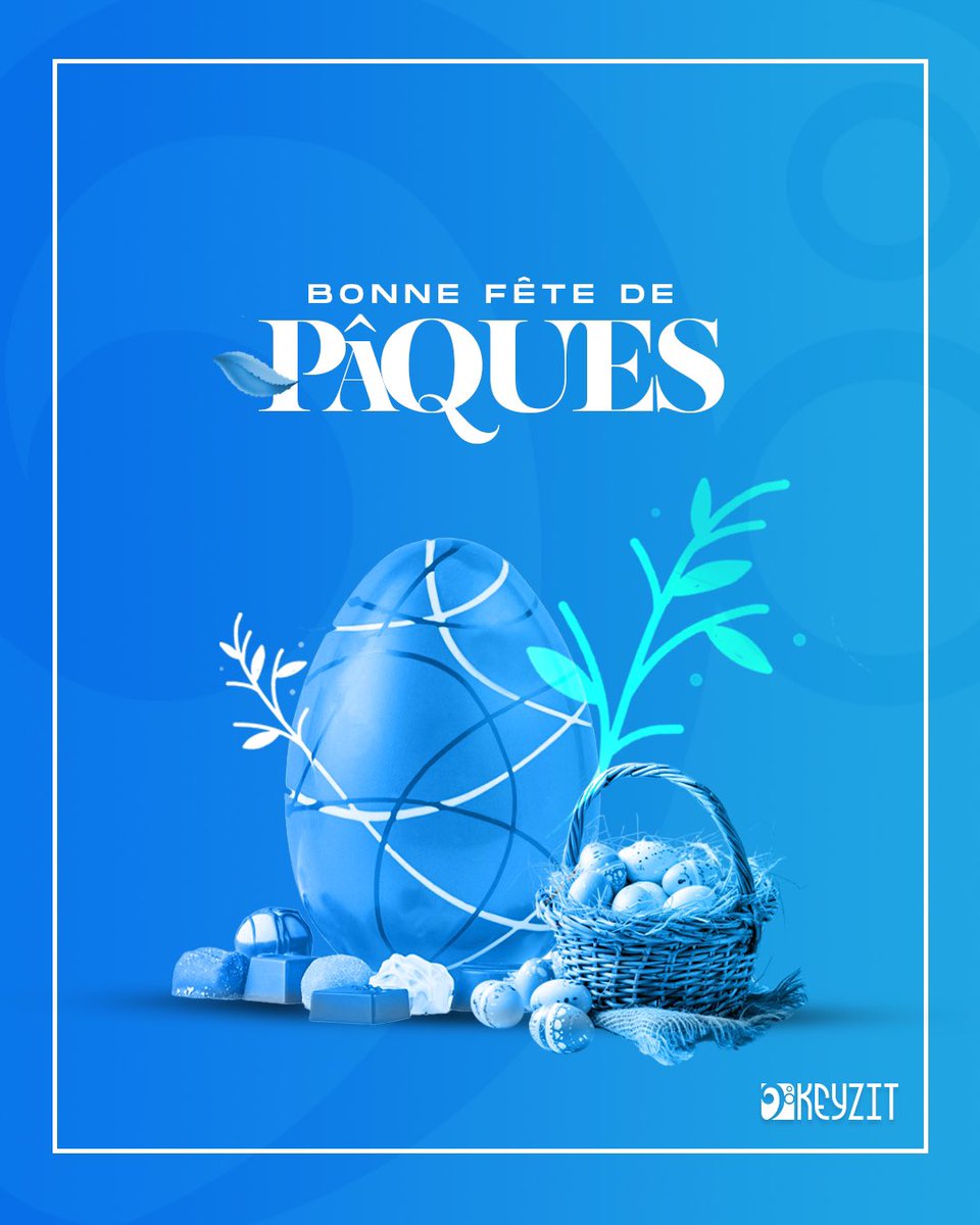 keyzit_mr's tweet photo. 🎉🐣 𝐉𝐨𝐲𝐞𝐮𝐬𝐞𝐬 𝐏𝐚̂𝐪𝐮𝐞𝐬 ! 

Toutes les équipes Keyzit vous souhaitent une belle fête de Pâques. ✨

Que cette journée soit remplie de bonheur, de moments chaleureux en famille et de renouveau 💛

#KeyzitCelebration #Pâques #Keyzit #AfricanMajor https://t.co/jd9bpcEqaz
