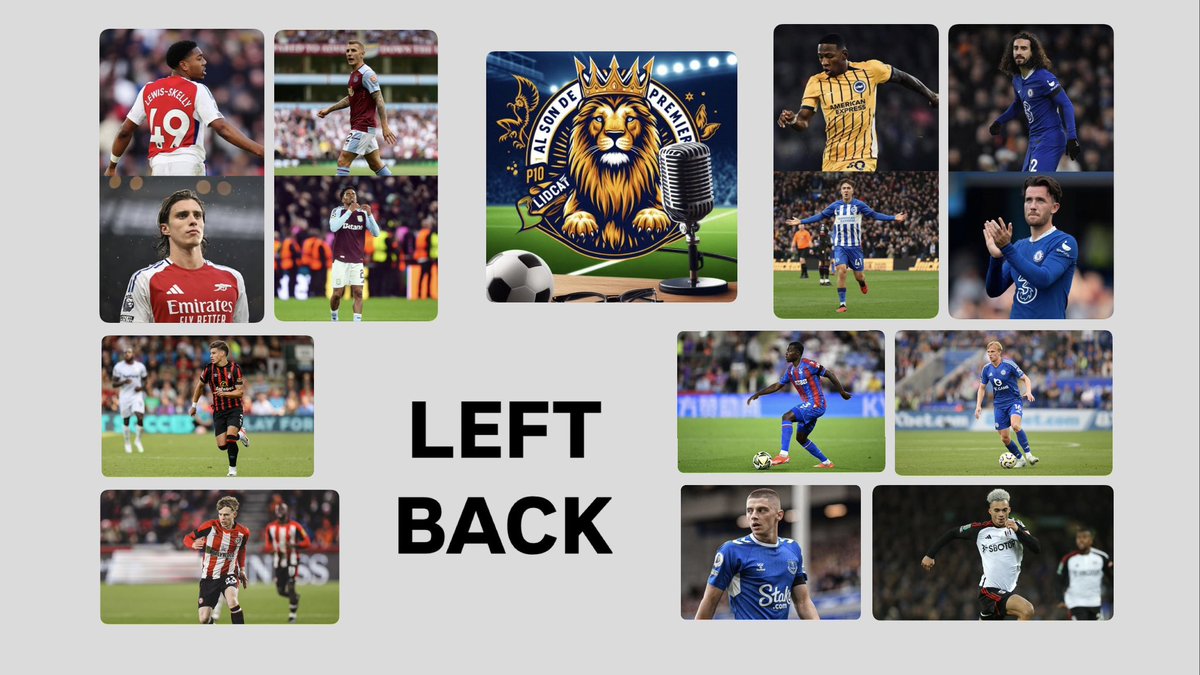 ASDLP2324's tweet photo. ‼️LATERALES IZQUIERDOS DE LA PREMIER LEAGUE (PARTE 1) ‼️

🎥: https://t.co/0yNySnJTwA

🎤: https://t.co/wZXdQSGcQt

Bienvenidos a un nuevo episodio donde repasamos todos los LI, posibles fichajes, rendimiento y mucho mas. https://t.co/DkKYXFB1nt