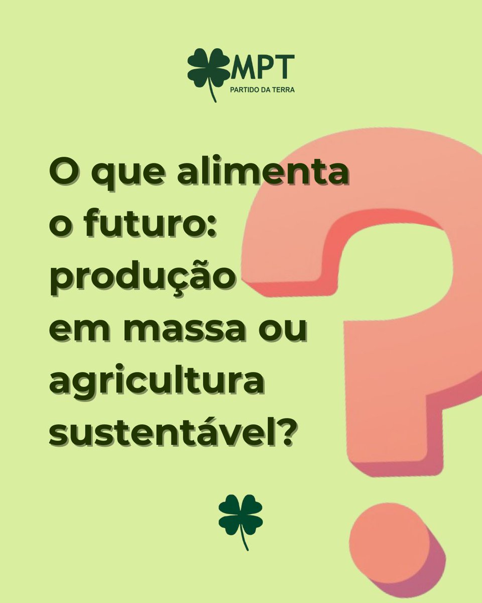 da_mpt's tweet photo. Mais produção a qualquer custo… ou alimentos saudáveis, produzidos com respeito pelo solo, pela água e por quem trabalha a terra? A escolha define o teu futuro. 🍎🌾 #partidodaterrampt https://t.co/Bn0SF1Mzy2