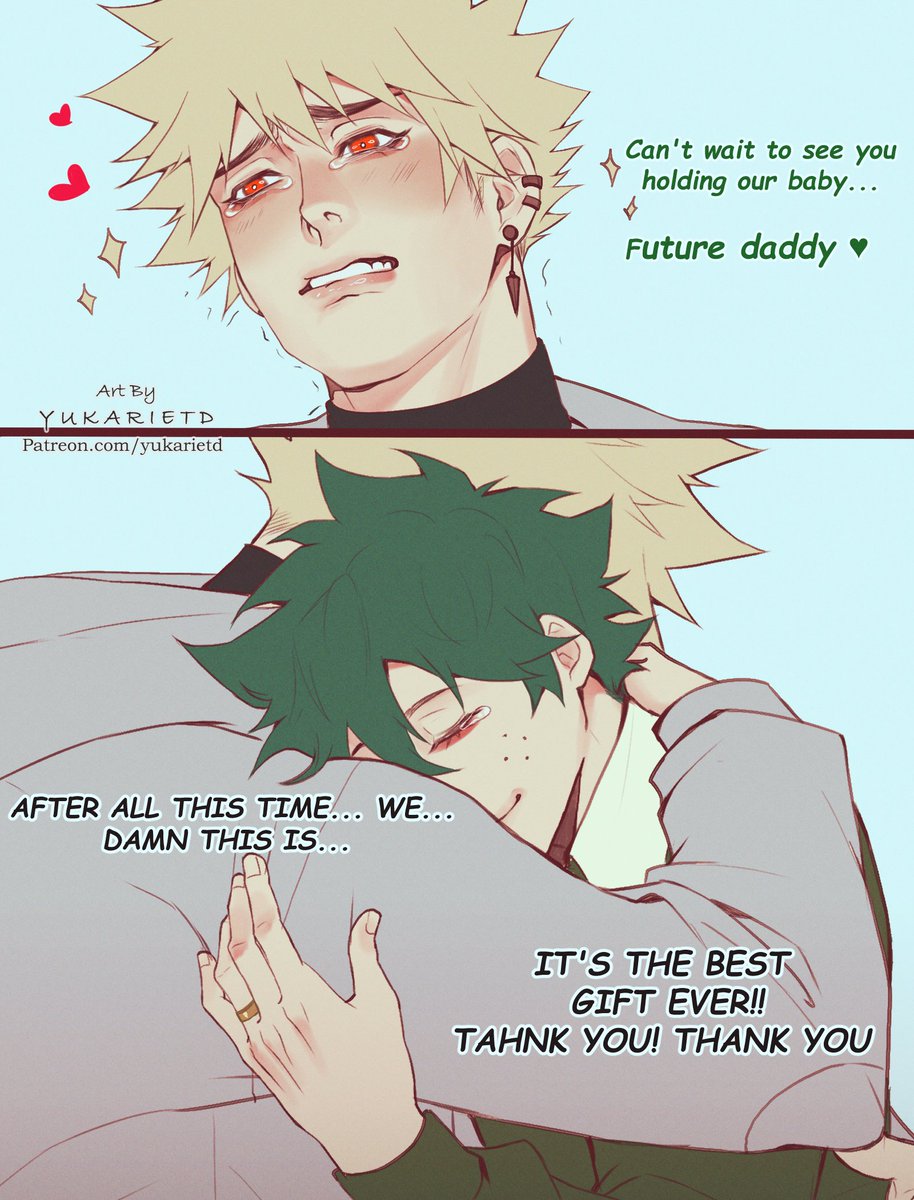 New special comic is here! 🧡A very cute  b-day gift for Kacchan 💥 happy b-day Kacchan! 

#bkdk #ktdk #bakudeku #katsudeku #omegaverse #boyslove #bl #mpreg 
Curious how they made the bby? 🤭 Go to my ptreon now! 🫵🏻💥🧡 Link on my bio ✨
