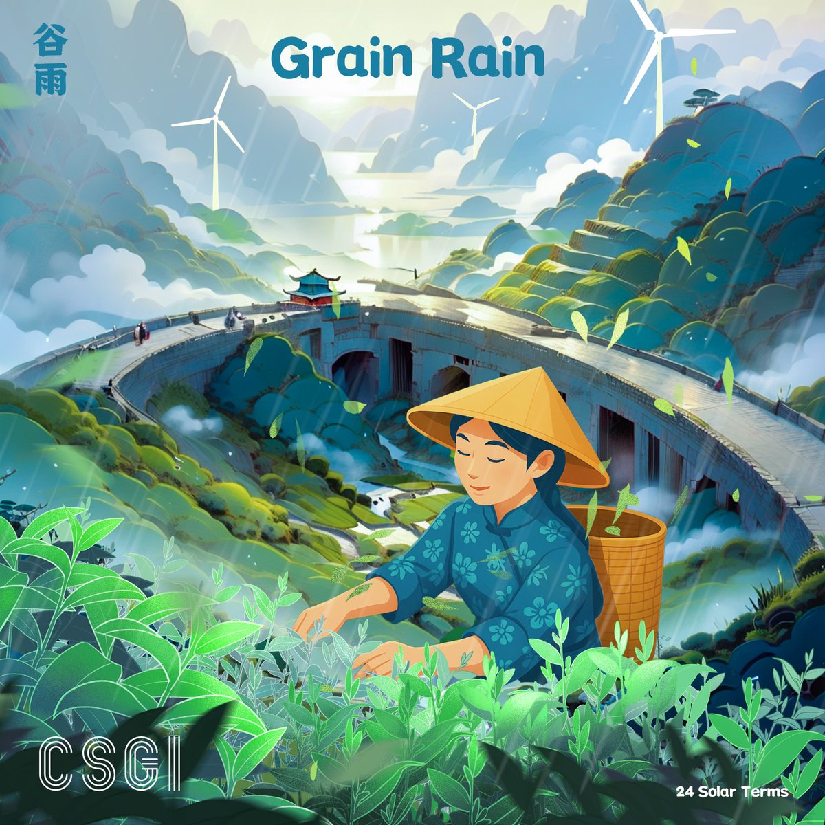 CSGI_Official's tweet photo. Grain Rain, the 6th solar term, signals the prime harvest of Lingnan’s Gongfu tea.🍵
As misty mountains yield their tender leaves, tradition flows in every fragrant cup.
At #CSGI, we echo this spirit—letting clean energy flow with care and precision, just like brewing the perfect tea.
Here's to honoring nature’s rhythm, one peaceful moment at a time.
#Spring #Tea #GuangdongCulture #KungFu #Gongfu