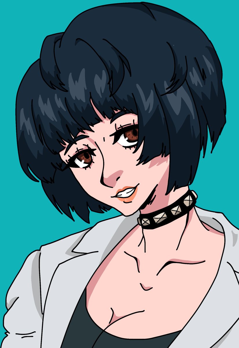 digitalized an old takemi piece bc i gotta draw more :3
