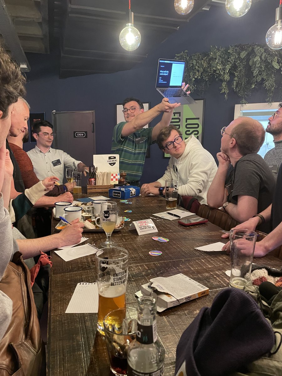 Huge thanks to everyone for showing up, we're really happy with how it went!

🧠 Congratulations to all the quiz winners
Special thanks to NativePHP for sponsoring our first event!

Next event is on June 19th, hope to see you there!
👉 RSVP here: eventy.io/events/5pgy8ql8