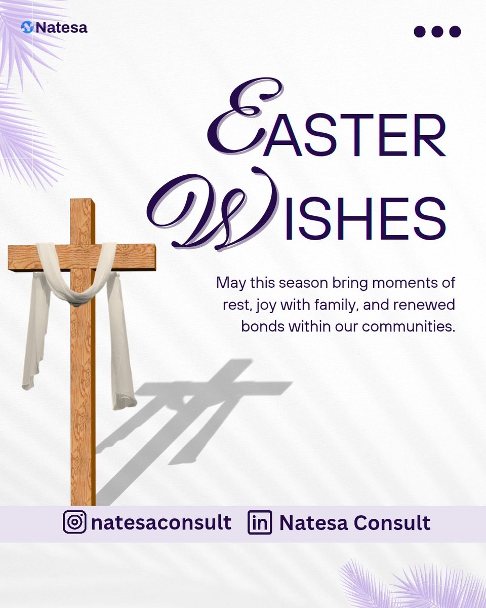 NatesaConsult's tweet photo. Rejoice! And be glad!🕯️✝️ 

#happyeaster #eastersunday #heisrisen✝️ https://t.co/vSSGGi3cSD
