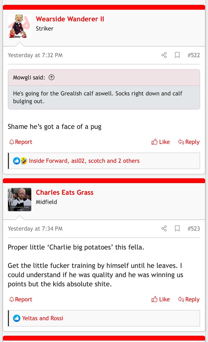 The deluded world of RTG tweet media