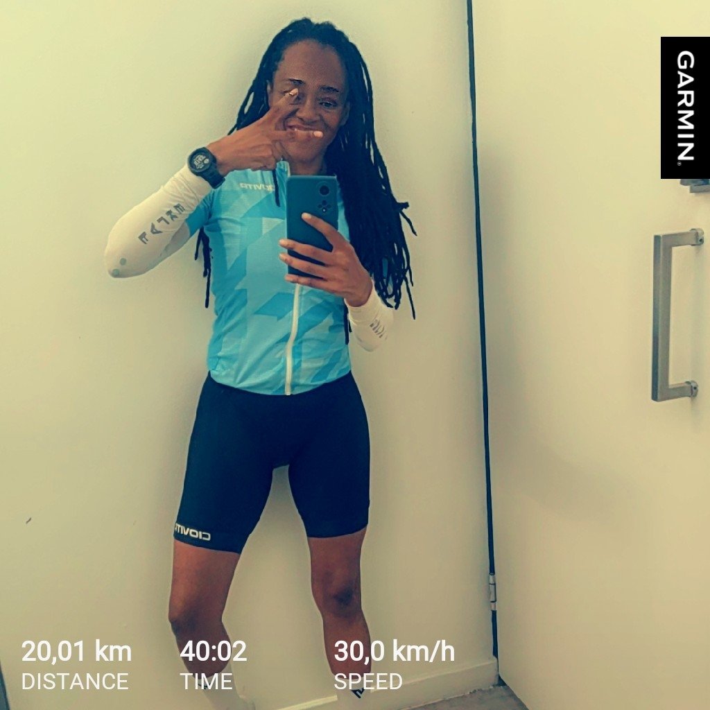 I still think I'm a better cyclist than I am a runner but I run more because it makes me dig deeper.
#fetchyourbody2025
#ipaintedmyride