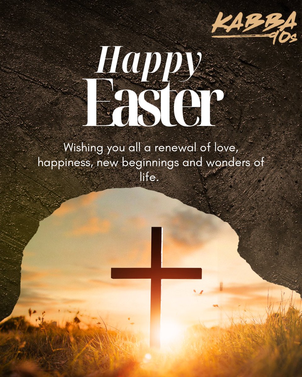 kabba90s's tweet photo. May the resurrection of our Lord Jesus Christ bring onto you and your family true peace and joy. Amen. Happy Easter Everyone. 🙏🏾 https://t.co/a5fQ2Wa0xI