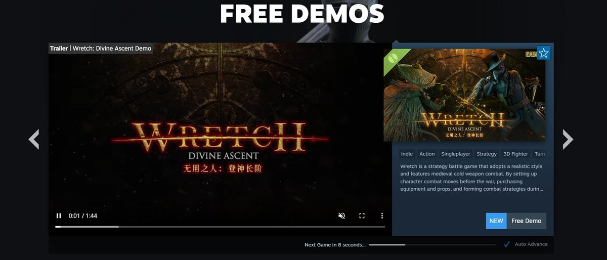 SapstarGames's tweet photo. 🚀 BIG NEWS! Our game demo just landed on STEAM's DEMO FRONT PAGE! 🎮
THANK YOU to all the amazing players for your support and love-you rock! 💖
👉 Give it a try, spread the word, and DON'T FORGET to leave a REVIEW! Your feedback fuels our journey! 🔥
#GameDev #IndieGame #Steam https://t.co/0dxEyT5euf