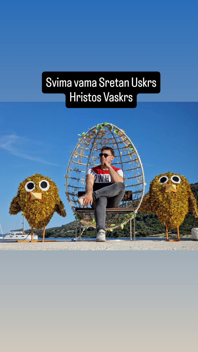 stankoholcer's tweet photo. Svima vama Sretan Uskrs
Hristos Vaskrs https://t.co/qmyWyhWwdU