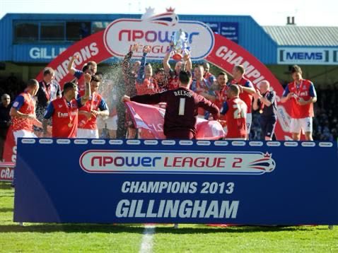 Mmmm good to go up Great to be Champions !