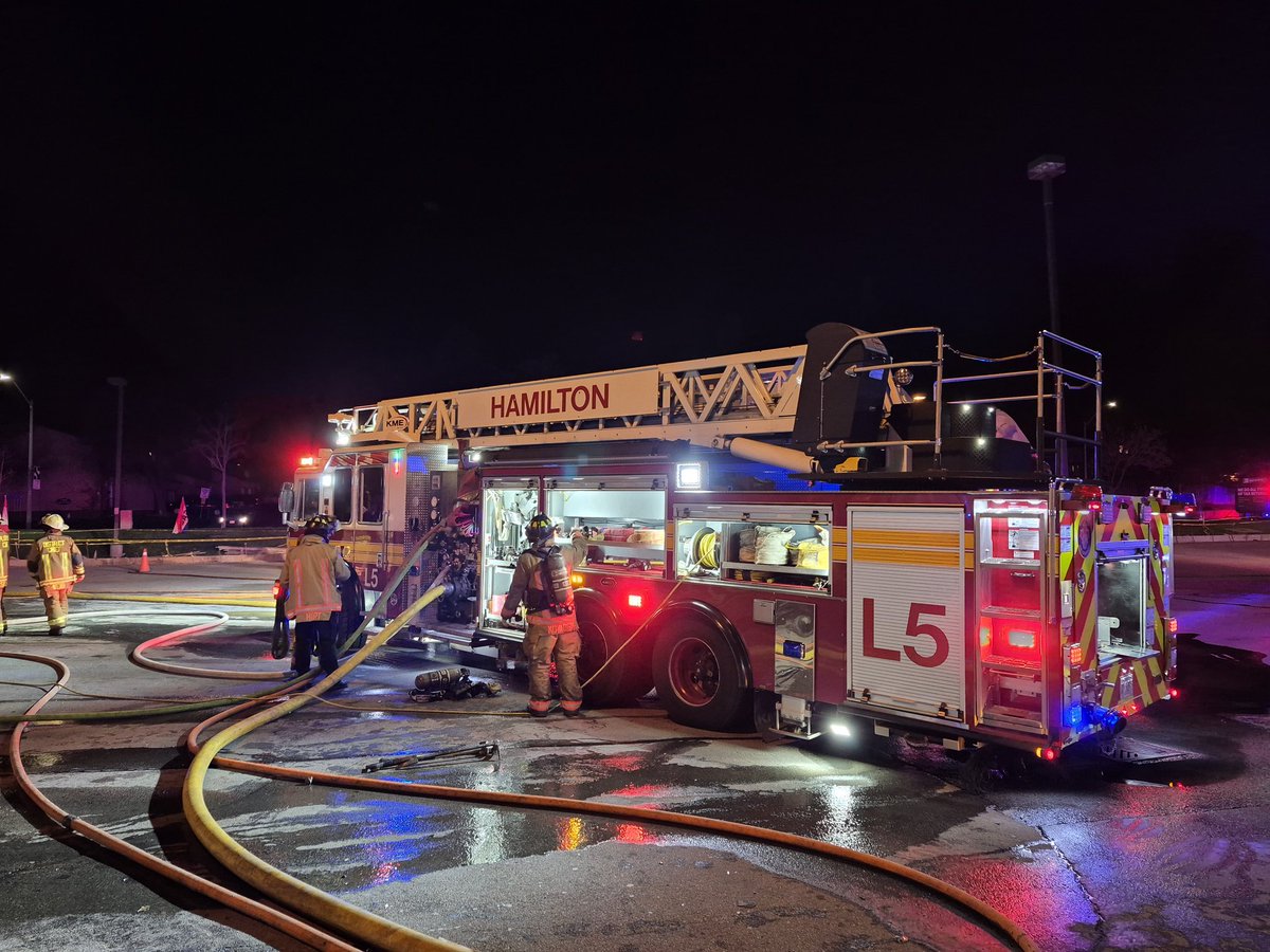 Box 43 is operating at a multiple alarm fire on the east mountain