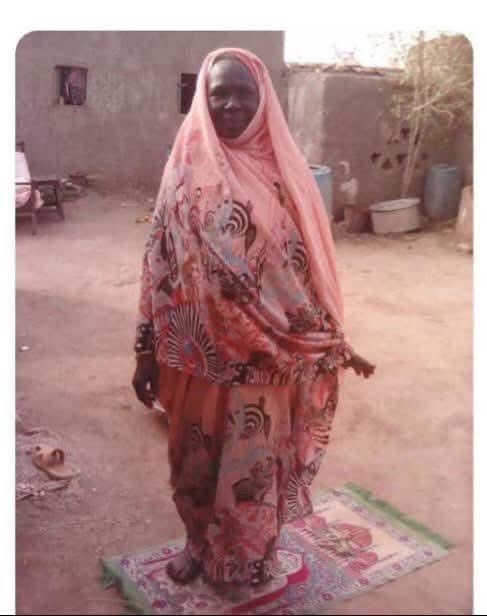 الشهيدة فاطمة محمد
من نساء الكنابي اللائي  قتلهن كيكل
انا حاولت اتجنب الكتابة عن هذه الجريمة لأني اعتبر المراة التي أمامي هي بمثابة جيل كامل يتكون من الأبناء والأحفاد
وكونها تموت برصاصة مصيبة يجعلنا نسأل انفسنا
كيكل محتاج يقتل كم شخص عشان يثبت ولائه للبرهان ؟؟
أنا لا احكي عن