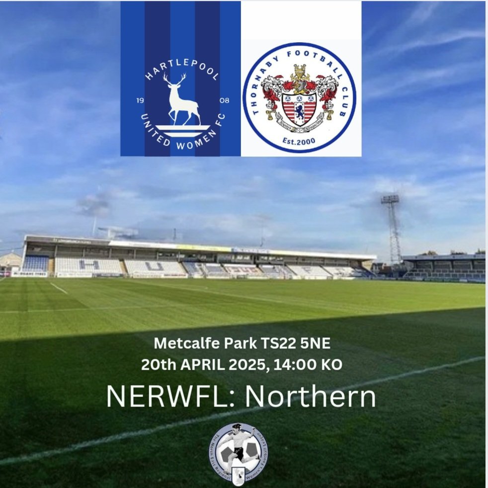 Official_HUWFC's tweet photo. It's 𝗠𝗮𝘁𝗰𝗵 𝗗𝗮𝘆
🆚️ Thornaby FC Ladies
📍 Wolviston FC
🏆 @NERWFL
🕑 2pm kick off
💰£2 entry Adults
Home shirt sponsor Logo To Go
@HUFC_HGT
#UTPW https://t.co/HOKrHCO3qH