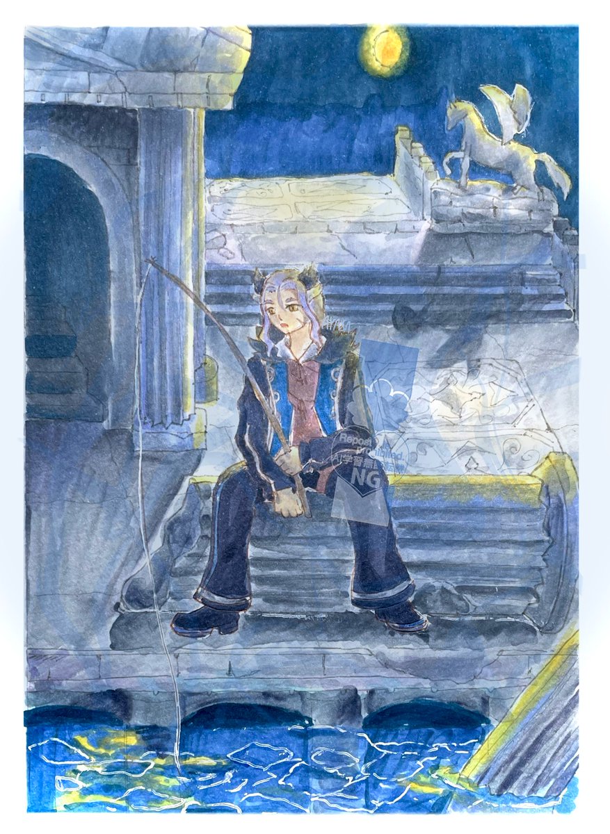 夜、水の遺跡／ディラス

#ルーンファクトリー    #RuneFactory