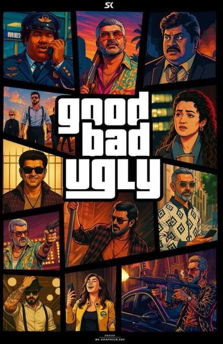 rameshlaus's tweet image. #GoodBadUgly - The Best Theatrical Experience of Tamil Cinema! 🔥