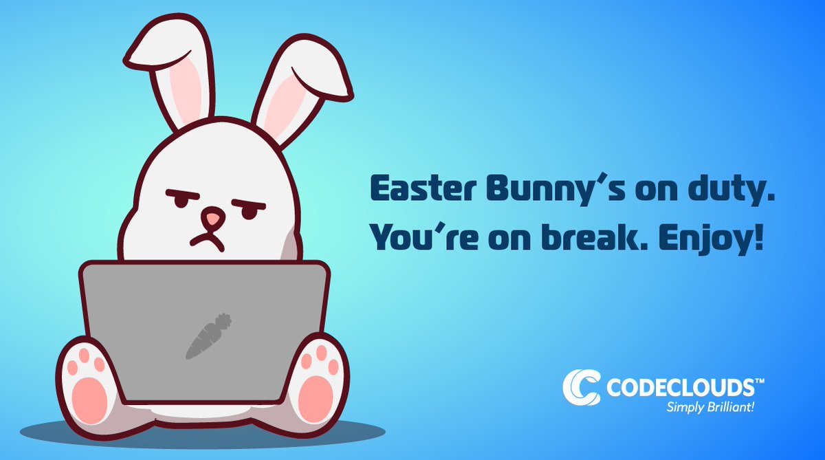 codeclouds's tweet image. We hope this Easter brings you many smiles and blessings. Blessed Easter wishes!
#EasterTreats #BlessingsFromGod #CodeClouds