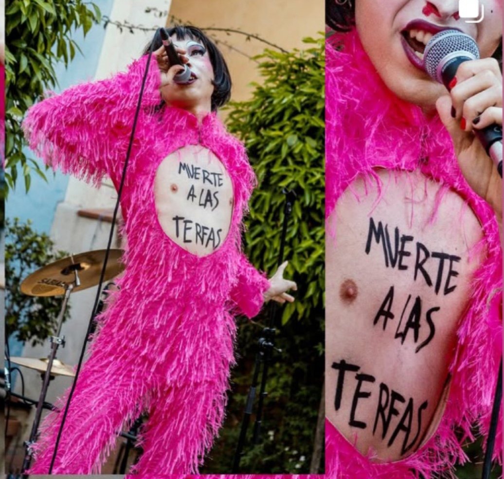 La "furia trans" son hombres machistas enrrabietados llamando al exterminio de las mujeres que les dicen NO.

El transactivismo es la misoginia de siempre pero travestida de diversidad y hasta arriba de viagra.

Quienes blanqueáis a estos mierdas sois cómplices de blanquear el