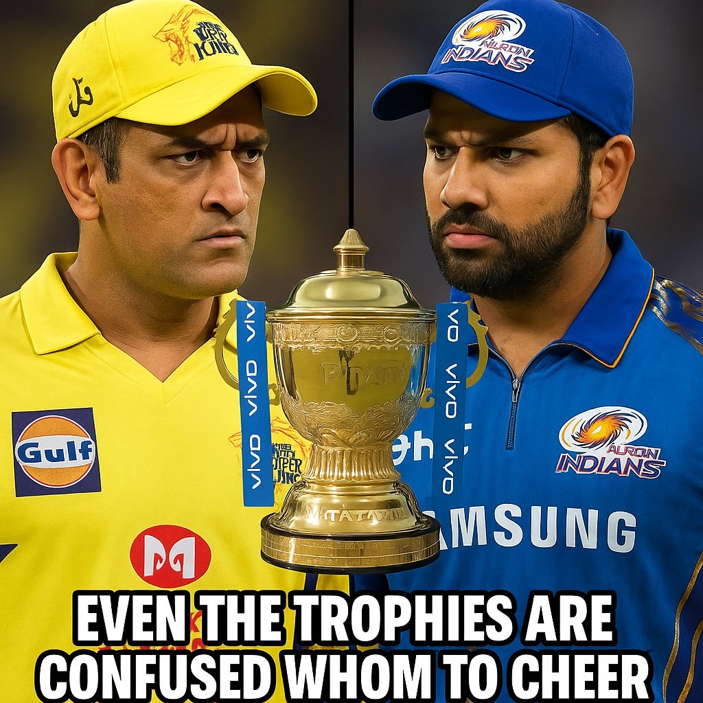 saffroncareers's tweet photo. When two ..5 times champions collide tonight..MI vs CSK ...: The only match where the trophy wishes it could split in two! ๐๐ #ElClassicoOfIPL #MIvsCSK #IPL2025 @IPL #CSKvMI @ChennaiIPL @CSKFansOfficial @mipaltan @MIPaltanFamily https://t.co/aB3k0Nd2BF