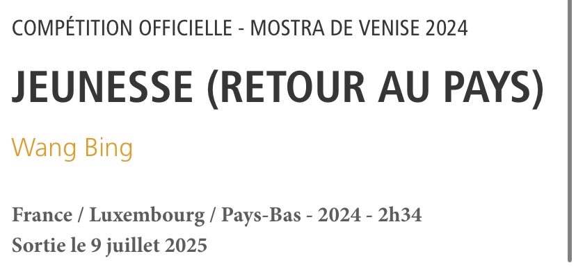 MoBizet's tweet image. Wang Bing Summer