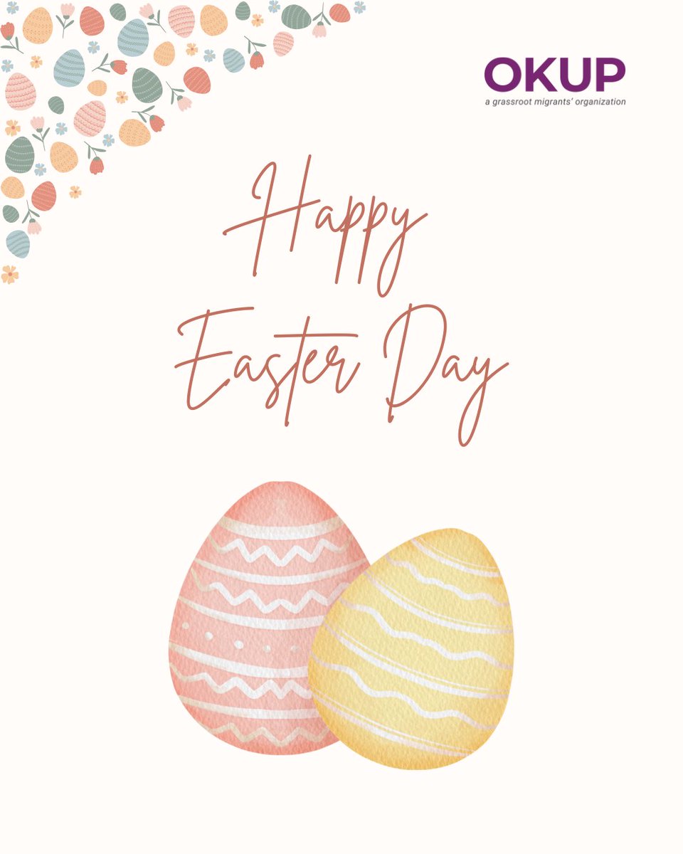 OKUP wishes you a joyful Easter celebration with your dear ones! 💐🐣
#OKUP #Easter2025