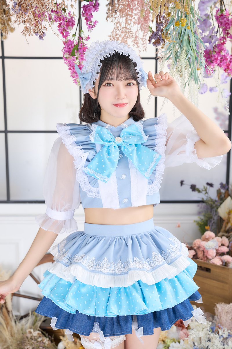 🎀NEWビジュアル🎀 大塚のりか( @ME_Norika415 ) 担当カラー：青色