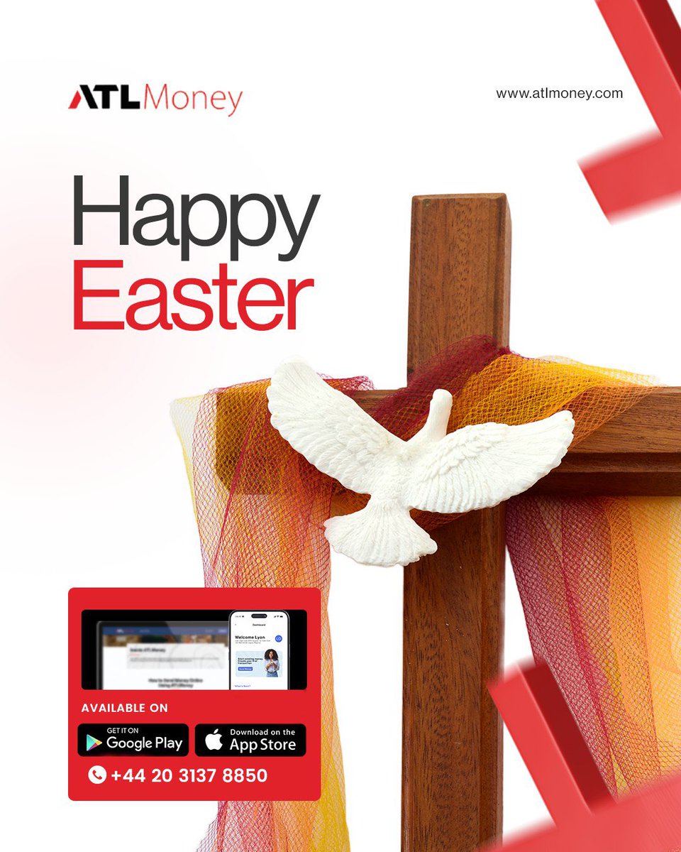 AtlmoneyT's tweet photo. May the joy of this season bring peace, love and fulfillment. 

#SendNow #ATLMoney #BetterRates #FinancialFreedom #easter #eastersunday https://t.co/Q9z6qR8XBH