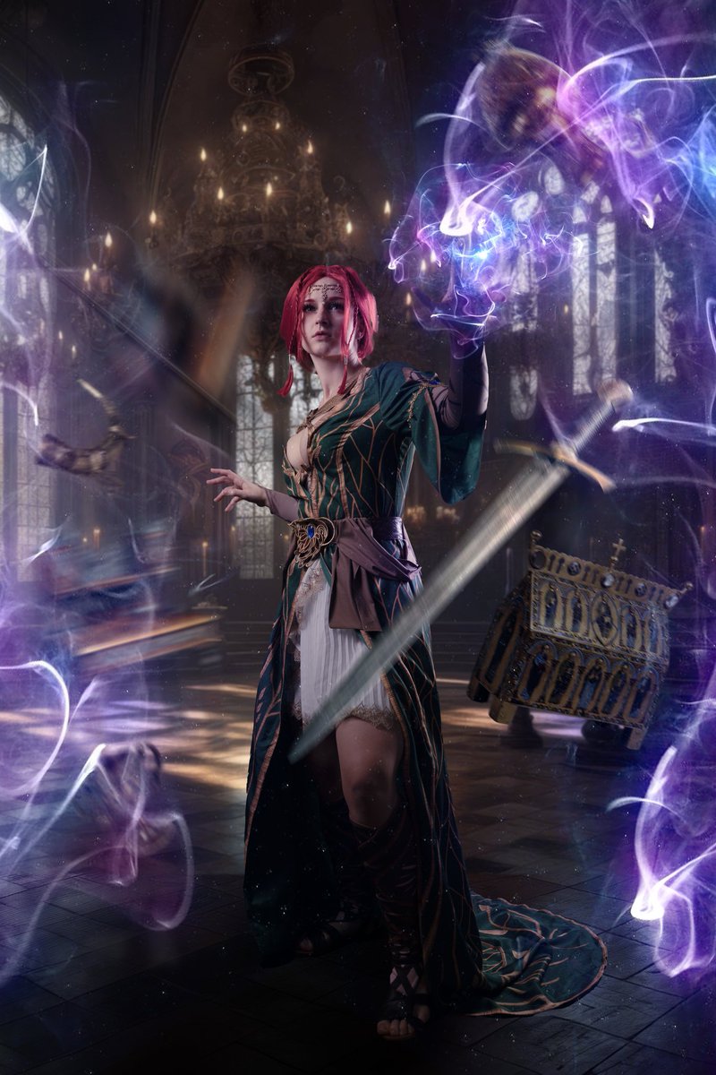 Don't anger the witch 🔥

#witcher #witcher3 #witchercosplay #thewitcher #witcher3wildhunt #cosplay #witcherwildhunt #thewitchercosplay #witchers  #witcher_3 #triss #witcher #bloodandvine #trismerigold #trissmerigold