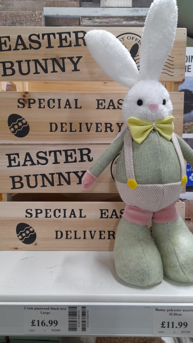 Happy Easter - please remember we are CLOSED on Easter Sunday. We will be OPEN from 9am on Bank Holiday Monday.