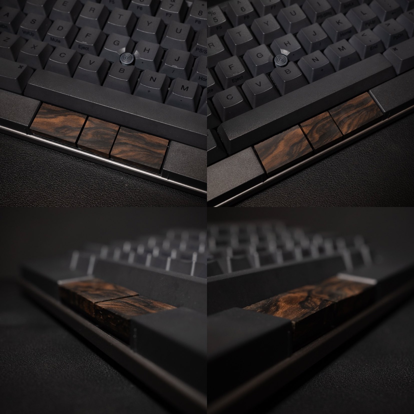 HHKB REALFORCE 木製キートップ JIS SPACE スタビウッド ダーク