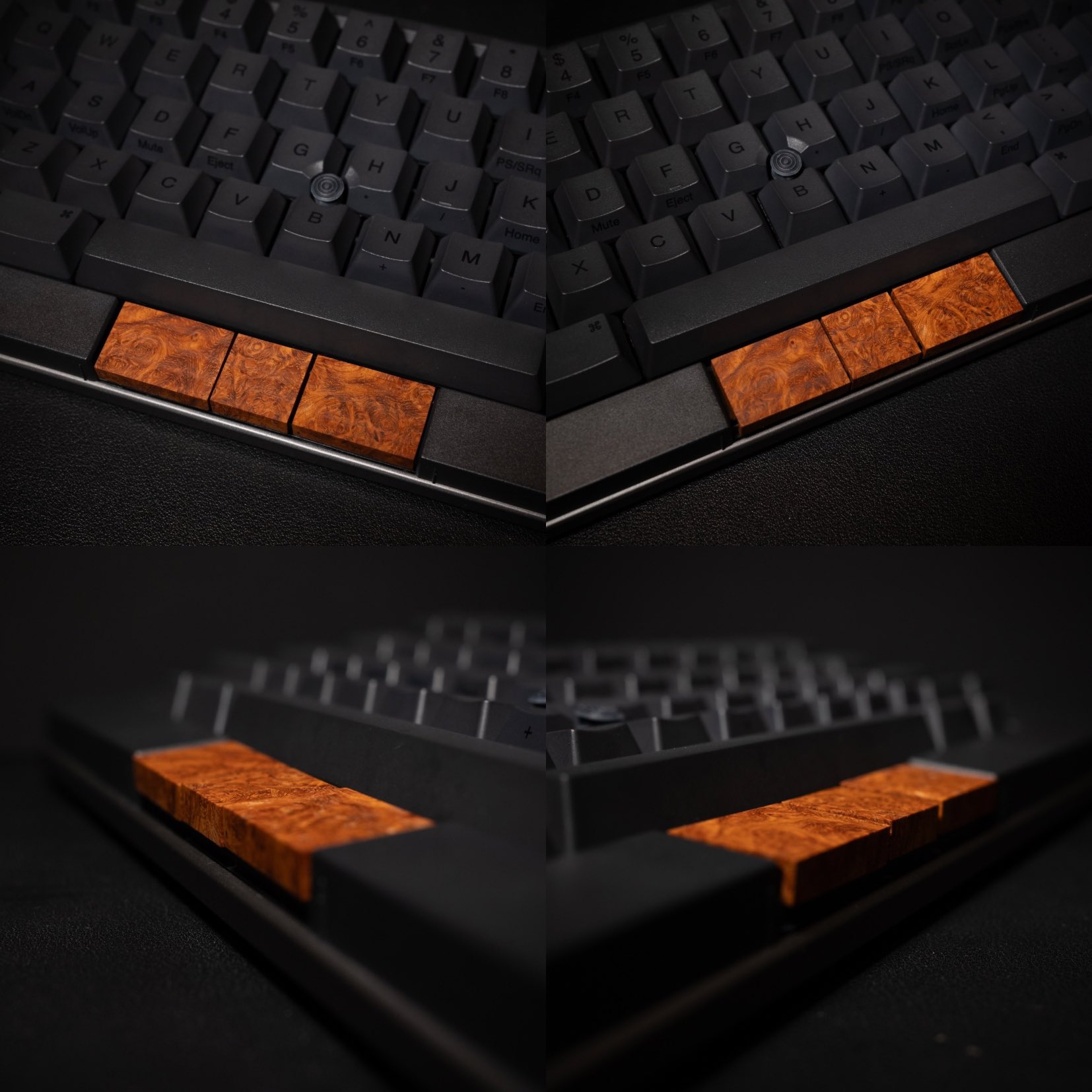 HHKB REALFORCE 木製キートップ JIS SPACE スタビウッド ダーク